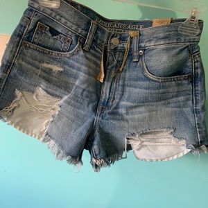 American eagle vintage hi-rise festival shorts